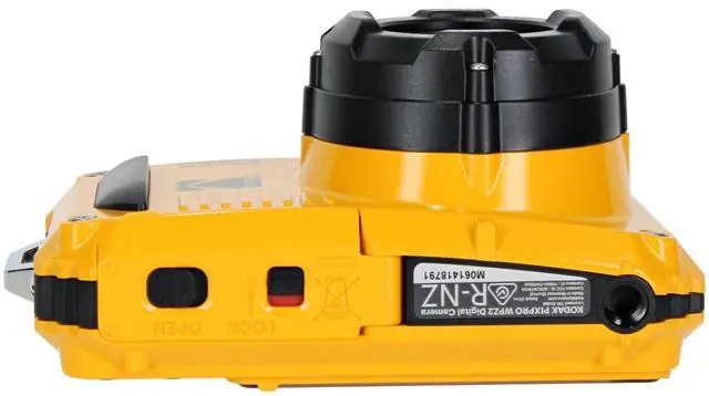Alt view image 5 of 6 - PIXPRO WPZ2 Rugged Waterproof Shockproof Dustproof WiFi Digital Vlogging Camera 16MP (Yellow) Bundle with 64GB Memory Card + Vlogger Tripod + Bag + Cleaning Kit + More Accessories