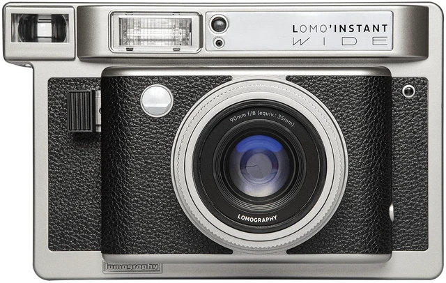 Alt view image 2 of 6 - Lomo'Instant Wide Camera & Lenses Monte Carlo Black Leather