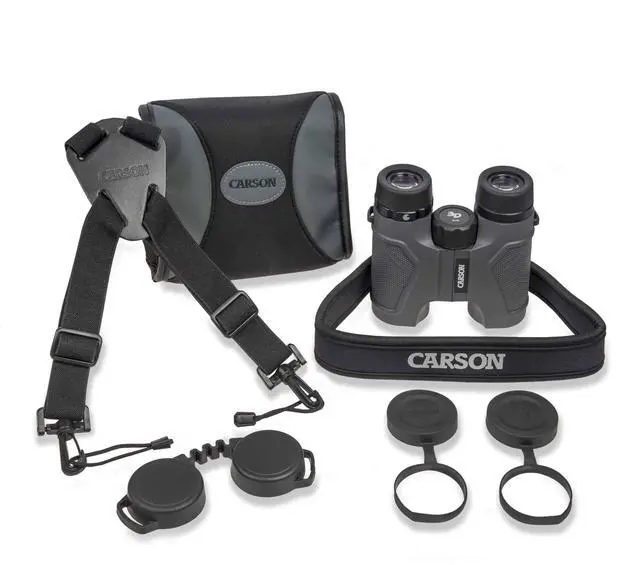 Alt view image 6 of 6 - 3D Series High Definition Waterproof Binoculars - Grey