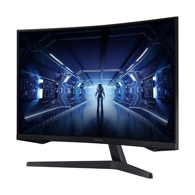 Alt view image 4 of 7 - 32 Odyssey G5 Gaming Monitor, WQHD (2560x1440), 144Hz, Curved, 1ms, HDMI, Display Port, AMD FreeSync Premium, HDR10, LC32G55TQWNXZA, Black