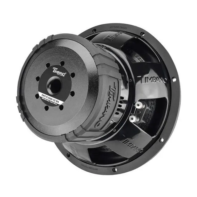 Alt view image 3 of 7 - 12 Inch Subwoofer D4 1600 Watts Max Power Dual 4 Ohm, Subwoofer Car Audio 12 Inch 16 mm Xmax, TPT-T1500-12 D4, 2.6 In Voice Coil Double Stacked Magnet Sub woofer for Car Audio Systems (Single)
