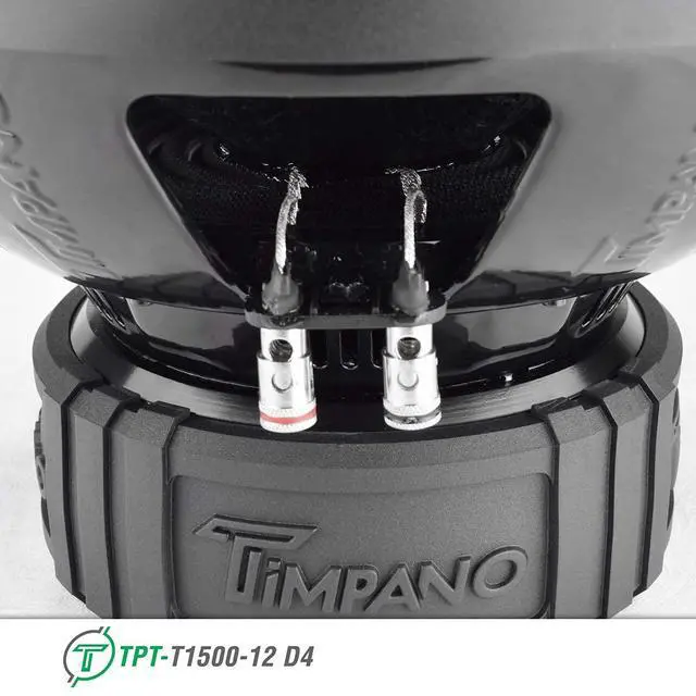 Alt view image 7 of 7 - 12 Inch Subwoofer D4 1600 Watts Max Power Dual 4 Ohm, Subwoofer Car Audio 12 Inch 16 mm Xmax, TPT-T1500-12 D4, 2.6 In Voice Coil Double Stacked Magnet Sub woofer for Car Audio Systems (Single)