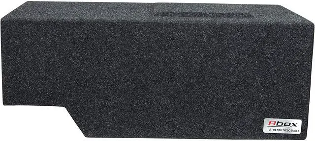 Alt view image 3 of 6 - Bbox Single Sealed 10 Inch Subwoofer Enclosure - Accu-Tuned Sealed Subwoofer Boxes - Subwoofer Box Improves Audio Quality, Sound & Bass - Fits 1999-2007 Chevrolet/GMC Silverado/Sierra Extended Cab