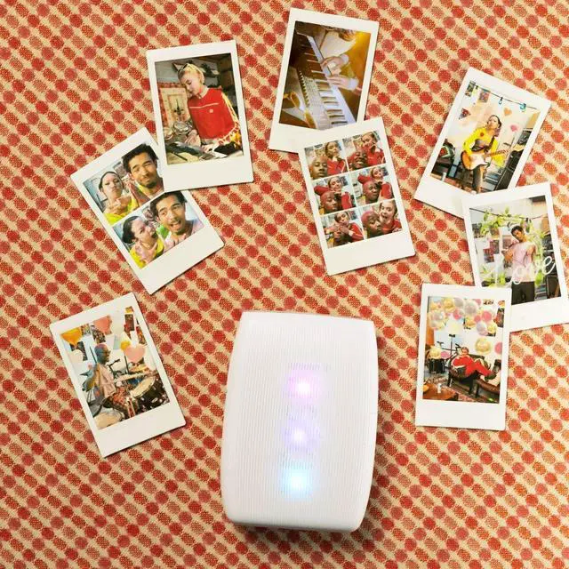 Alt view image 4 of 5 - Mini Link 3 Smartphone Photo Printer, Clay White