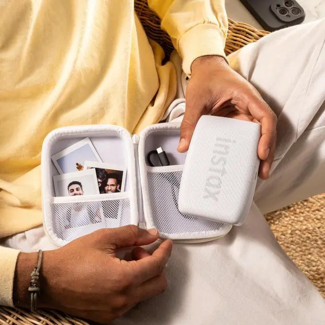 Alt view image 3 of 5 - Mini Link 3 Smartphone Photo Printer, Clay White
