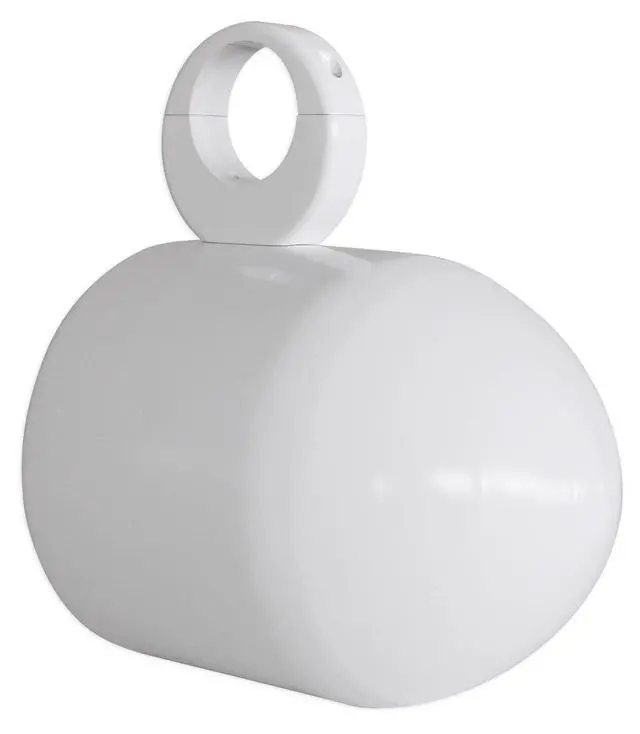 Alt view image 4 of 7 - Pair MAC65W 6.5" White Aluminum Wakeboard Tower Speaker Pods, Waterproof, High-Efficiency Airspace, Universal Fit, for Marine and Boat Audio