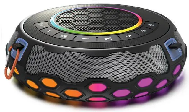 Main image of HydroGroove - Outdoor Portable Bluetooth Party Speaker with Lights