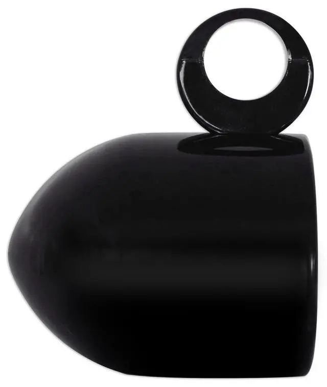 Alt view image 6 of 7 - MAC65B 6.5" Black Wakeboard Tower Speaker Pod Enclosures Pair | 6061 Aluminum, 100% Waterproof, Marinized, Internally Wired, Includes Mounting Hardware, Fits 2"-2.5" Towers