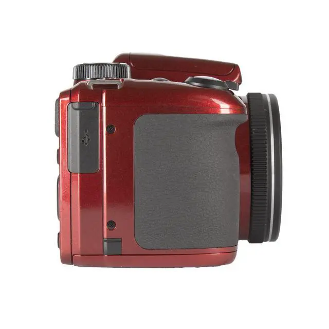 Alt view image 6 of 7 - PIXPRO AZ405 Digital Camera (Red) | 20MP Sensor, 40x Optical Zoom, 24mm Wide-Angle Lens & Optical Image Stabilization | Great for Travel & Everyday Photos (AZ405RD) + 32GB Card + Bag + Cloth