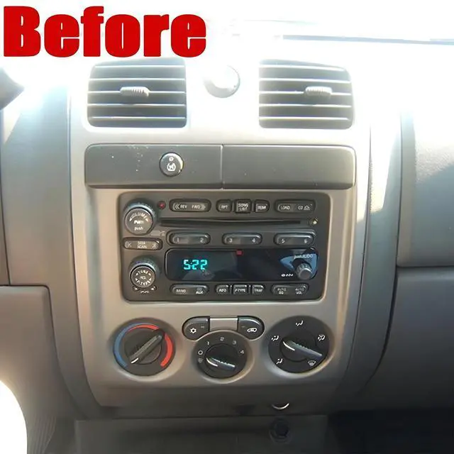 Alt view image 3 of 7 - 9.7 inch Touchscreen Car Stereo Fit for Chevy Colorado 2004-2012, Android 13 Double Din Car Radio with Carplay & Android Auto in-Dash Navigation BT Mirror Link WiFi Backup Camera 2+32G