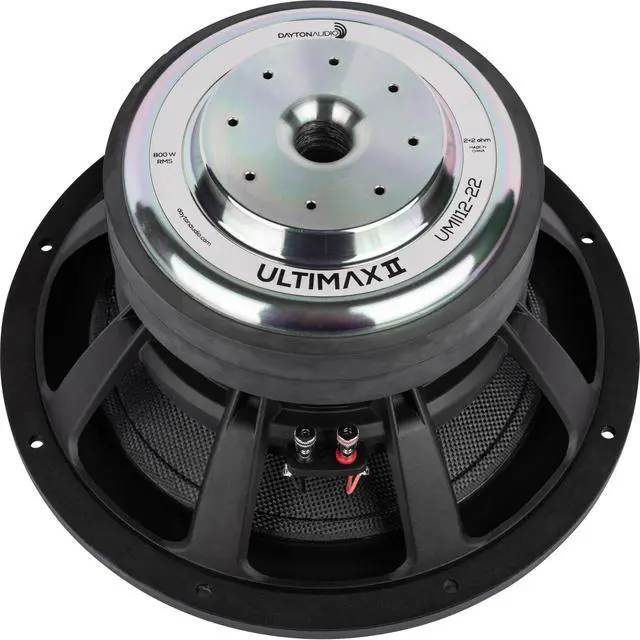Alt view image 4 of 6 - UMII12-22 Ultimax II 12" DVC Subwoofer 2 Ohm Per Coil