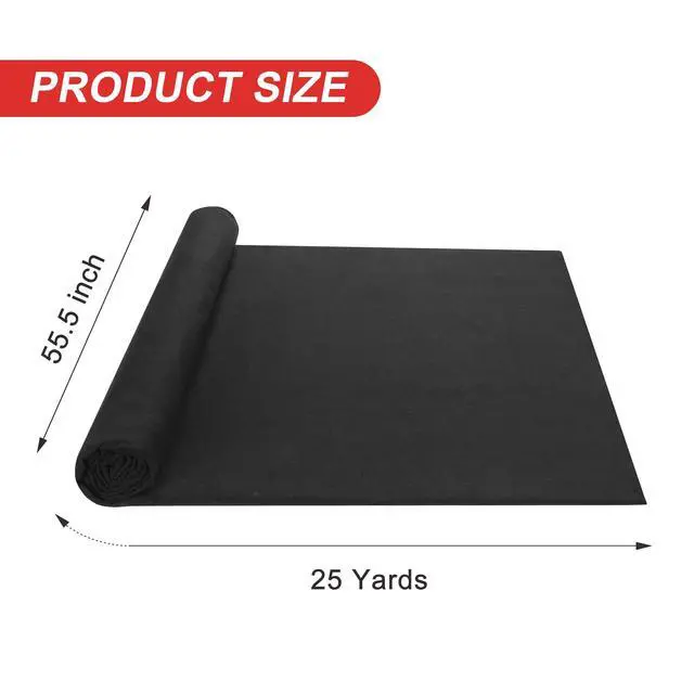 Alt view image 2 of 7 - Black Duvetyne Commando Cloth, Flame Retardant, Zero-Glare, Cotton Fabric for Photography Backdrop, Stage Backdrops, Studio Blackout Fabric (10, 25, 50 Yards Roll)