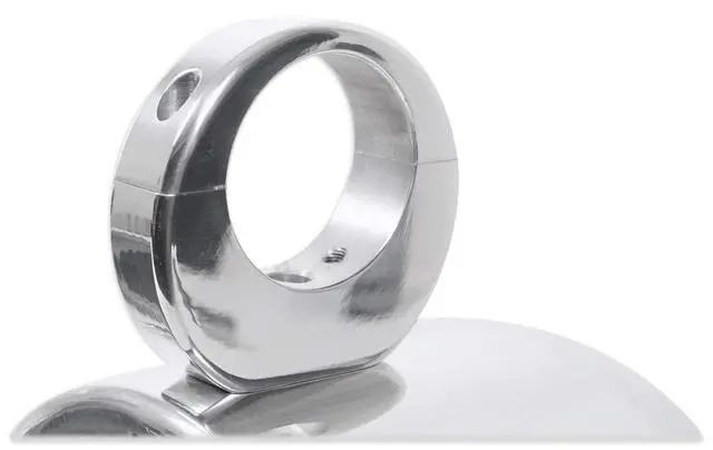 Alt view image 3 of 5 - MAC65S 6.5" Silver Wakeboard Tower Speaker Pod Enclosures Pair | 6061 Aluminum, 100% Waterproof, Marinized, Internally Wired, Includes Mounting Hardware, Fits 2"-2.5" Towers