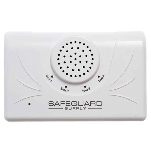 Alt view image 7 of 7 - ERA-DSDCR-Strobe Driveway Alarm System - Wireless 4000 | Commercial Grade, Hearing Impaired Homes or Businesses, Long Range, Outdoor Motion Sensor, 4 Zone Receiver, Flashing Strobe