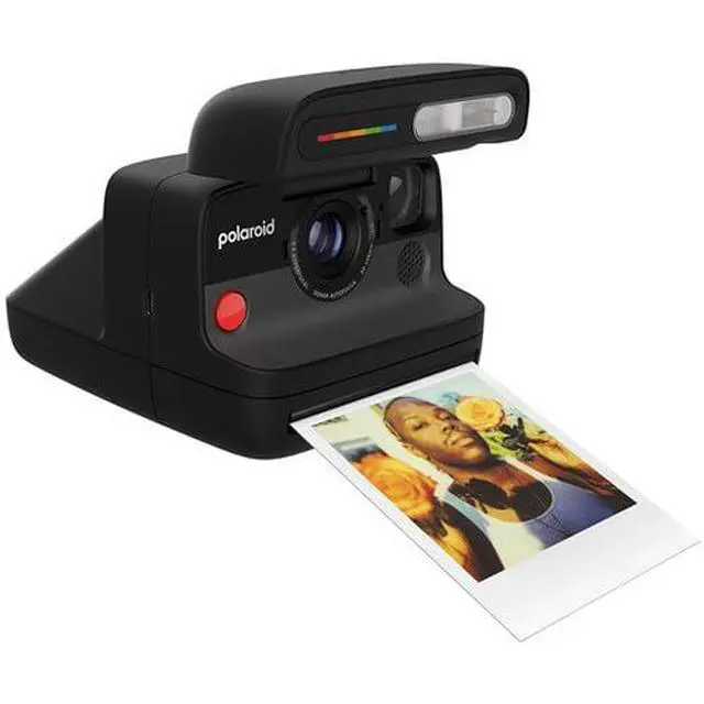 Alt view image 6 of 6 - Flip Instant Camera in Black + Film (16 Exposures) Bundle | Camera with Film, Sonar Autofocus, 4-Lens System, Ideal for Travel, Parties & Instant Photography