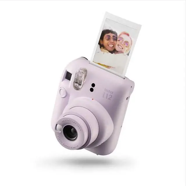 Alt view image 3 of 6 - Instax Mini 12 Instant Camera with Bonus Film, 20 Sheets - Lilac (Purple)
