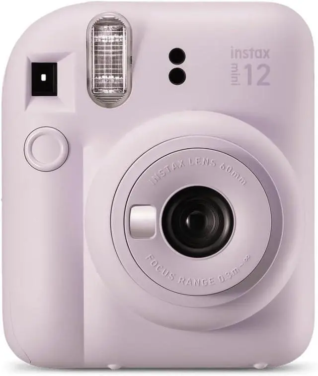 Alt view image 5 of 7 - INSTAX Mini 12 Instant Camera (Purple) 20-Sheet Bundle | For Parties, Events & Instant Photos | Includes Camera Case, Cleaning Cloth