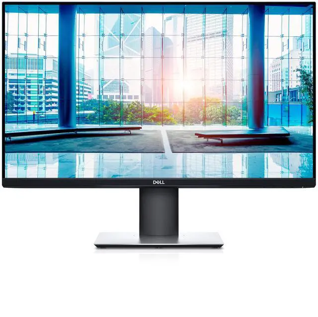 Main image of P2719H 27-inch Full HD Height Adjustable Thin Bezel Monitor for PC, Laptop - 1920 x 1080p at 60Hz, 5ms (Fast) Gray-to-Gray Response Time, 16.7 Million Colors, Displayport, HDMI, USB - Black