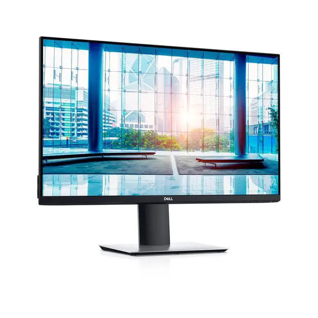 Alt view image 3 of 7 - P2719H 27-inch Full HD Height Adjustable Thin Bezel Monitor for PC, Laptop - 1920 x 1080p at 60Hz, 5ms (Fast) Gray-to-Gray Response Time, 16.7 Million Colors, Displayport, HDMI, USB - Black