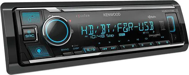 Alt view image 3 of 4 - KMM-X705 Media Receiver with Bluetooth, Alexa Built-in, HD Radio, Front USB, SiriusXM Ready, Spotify, Pandora, for iPhone and Android Phone, Music Mix | Plus SXV300V1 SiriusXM Tuner