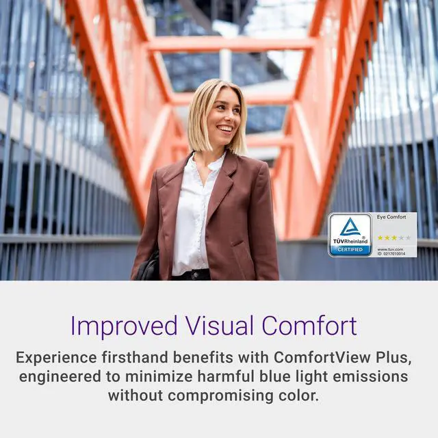 Alt view image 3 of 7 - 24 Monitor E2425HS, FHD, VA Panel, 75Hz, TUV Rheinland 3-Star | 1920x1080, 23.8in, 3000:1 Contrast, 8ms, Anti-Glare, HDMI, DisplayPort, VGA, Height, Swivel, Tilt, Eye Comfort