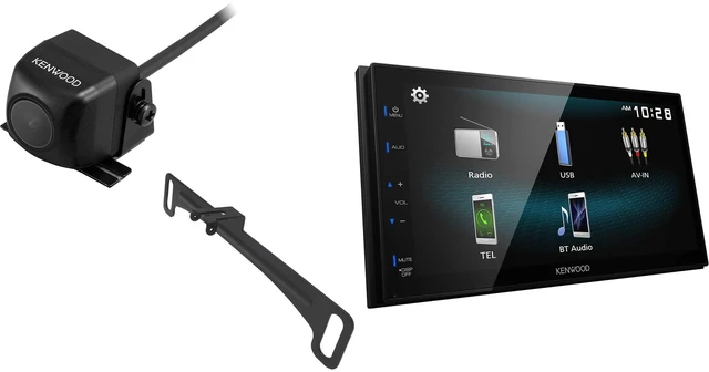 Main image of DMX129BT 6.8 Inch LCD Touchscreen Digital Media Car Stereo, Bluetooth Audio and Hands Free Calling, Double Din | Plus CMOS-230LP Universal Backup Camera