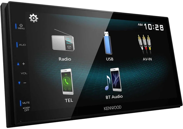 Alt view image 3 of 3 - DMX129BT 6.8 Inch LCD Touchscreen Digital Media Car Stereo, Bluetooth Audio and Hands Free Calling, Double Din | Plus CMOS-230LP Universal Backup Camera