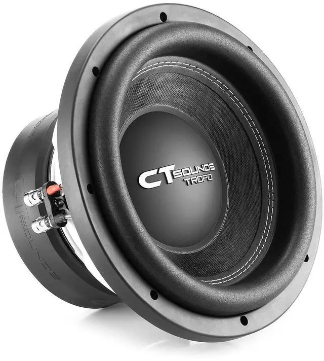 Main image of TROPO-10-D2 1300 Watt Max 10 Inch Car Subwoofer Dual 2 Ohm