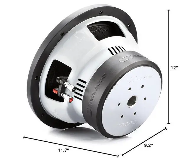 Alt view image 7 of 7 - TROPO-10-D4 1300 Watts Max 10 Inch Car Subwoofer Dual 4 Ohm