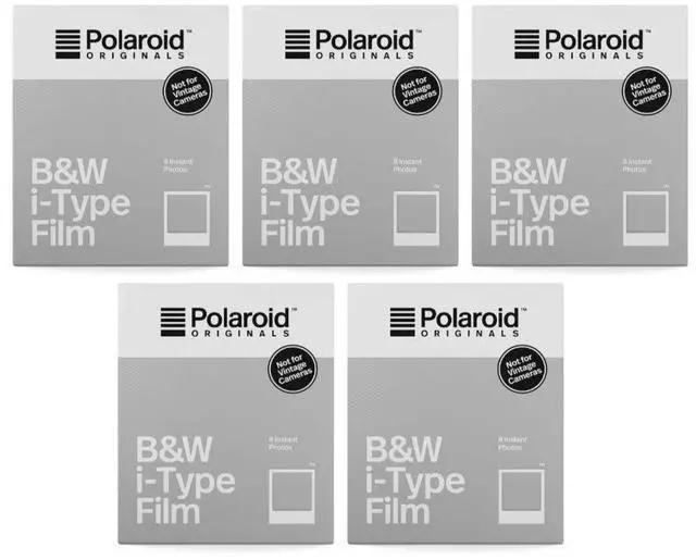 Main image of Originals Standard B&W Instant Film 40 Exposures Bundle | Every camera needs film to go with it