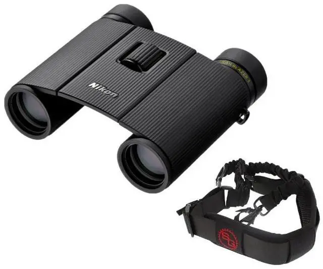 Main image of Trailblazer II 10x25 Binoculars Bundle (Black) | Multi-Coated Optics, waterproof Construction, fogproof Performance, multilayer-Coated Lenses, (2 items)