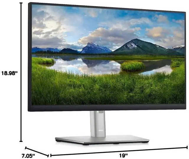 Alt view image 6 of 6 - 22 Monitor - P2222H - Full HD 1080p, IPS Technology