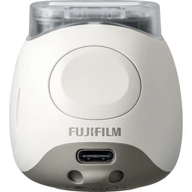 Alt view image 4 of 7 - INSTAX Instant Camera (Milky White) Bundle | For Parties, Events & Instant Photos | Includes 32GB Memory Card, Cleaning Cloth