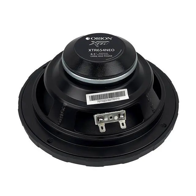 Alt view image 5 of 6 - XTR Series XTR654NEO Slim Neodymium High Efficiency 6.5 Mid-Range Bullet Loudspeakers, 1200W Max Power, 300W RMS, 4 Ohm, 1.5 Voice Coil - Pro Car Audio Stereo, Premium Midrange Speakers (Pair)