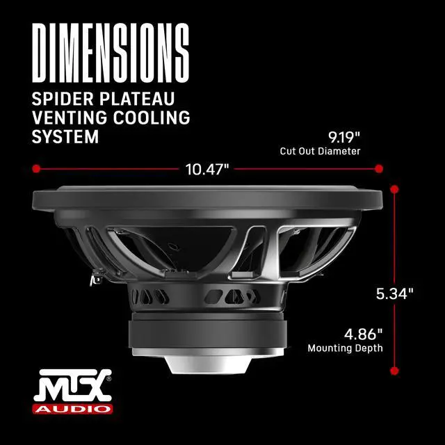 Alt view image 2 of 7 - TN10-04 10" 300W 4 Ohm Single Voice Coil Car Audio Subwoofers, 1 Pair | 4 Pockets, Polyester Cotton Blend, Thumb Loop Sleeves, Metal Zipper, Full Head and Neck Coverage for Hive Work