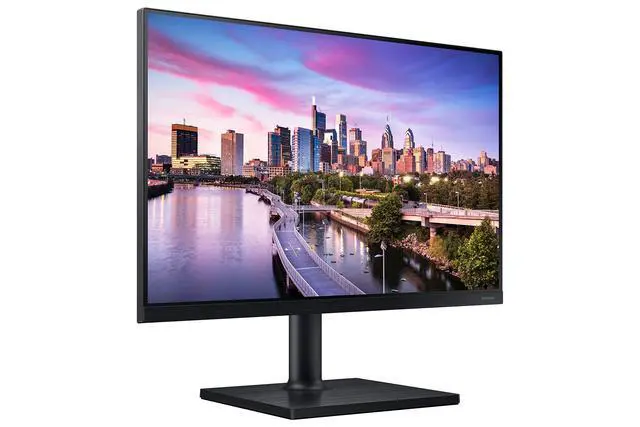 Alt view image 2 of 7 - FT45 Series 24-Inch WUXGA 1920 x 1200 Computer Monitor, 75Hz, IPS Panel, HDMI, DisplayPort, DVI, USB Hub, Built-in Speakers, Height Adjustable Stand, 3 Yr WRNTY (LF24T454GYNXZA),Black