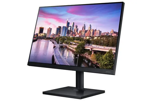 Alt view image 7 of 7 - FT45 Series 24-Inch WUXGA 1920 x 1200 Computer Monitor, 75Hz, IPS Panel, HDMI, DisplayPort, DVI, USB Hub, Built-in Speakers, Height Adjustable Stand, 3 Yr WRNTY (LF24T454GYNXZA),Black
