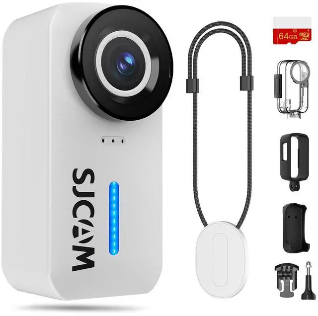 Main image of C110+ 4K30FPS Action Camera Ultra HD with EIS, 170 Degree Wide Angle 98FT Waterproof Camera (White)
