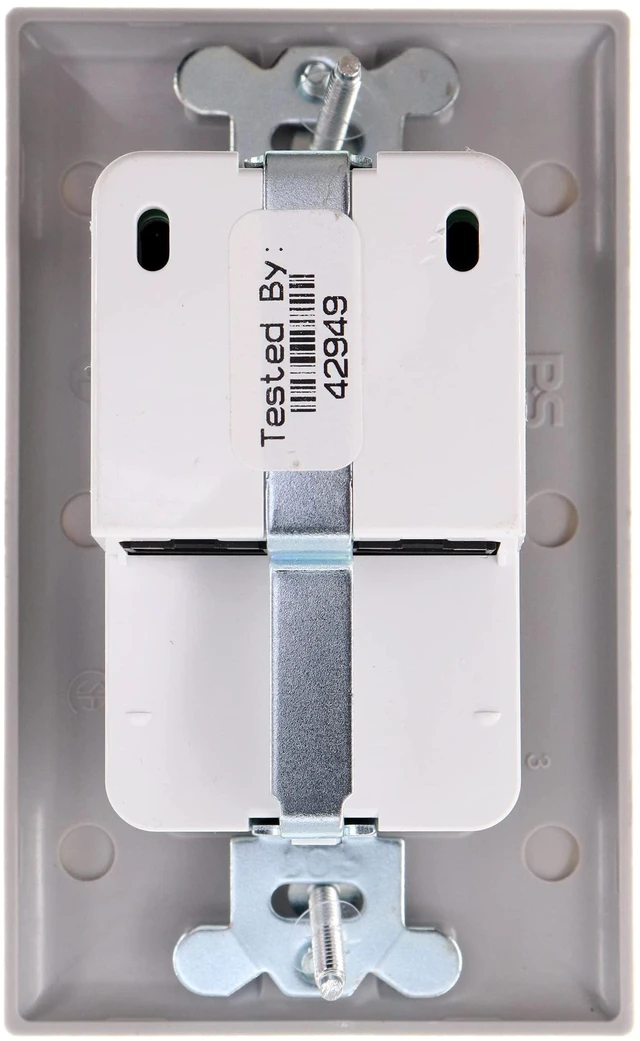Alt view image 3 of 3 - NWSX-PDT-LV-GY nLight Dual-Tech Occupancy Sensor Wall Switch, 12/24Vdc, Gray