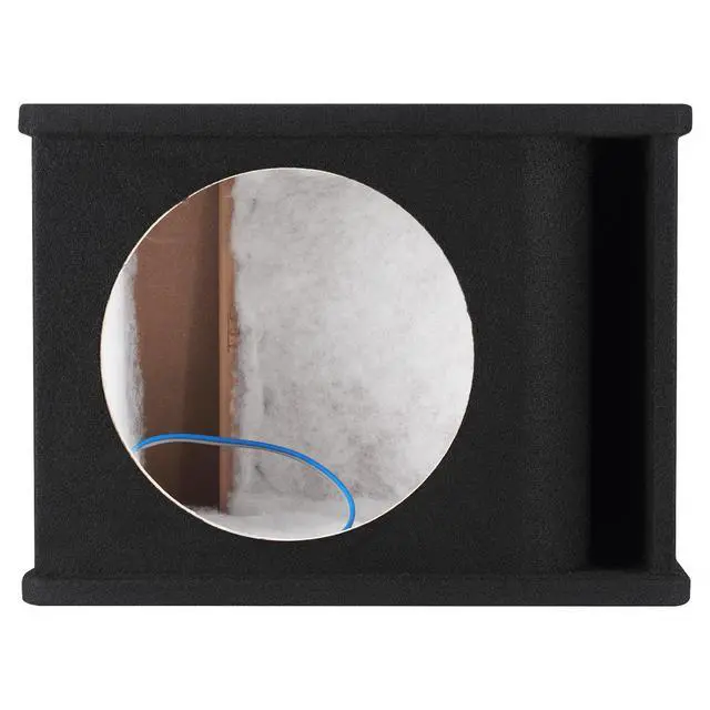 Alt view image 2 of 6 - CT1X12 Single 12 Kerf Port Universal-Fit Car Subwoofer Box