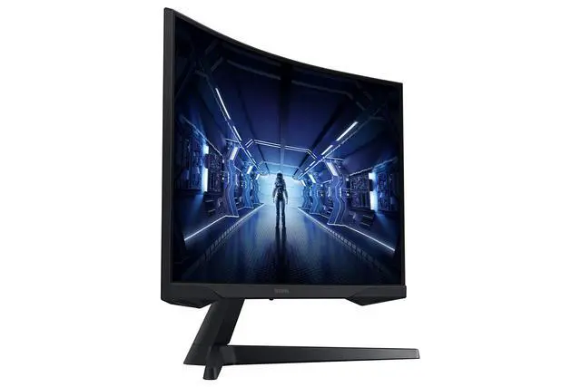 Alt view image 2 of 7 - Odyssey G5 Series 27-Inch WQHD (2560x1440) Gaming Monitor, 144Hz, Curved, 1ms, HDMI, Display Port, FreeSync Premium (LC27G55TQWNXZA)