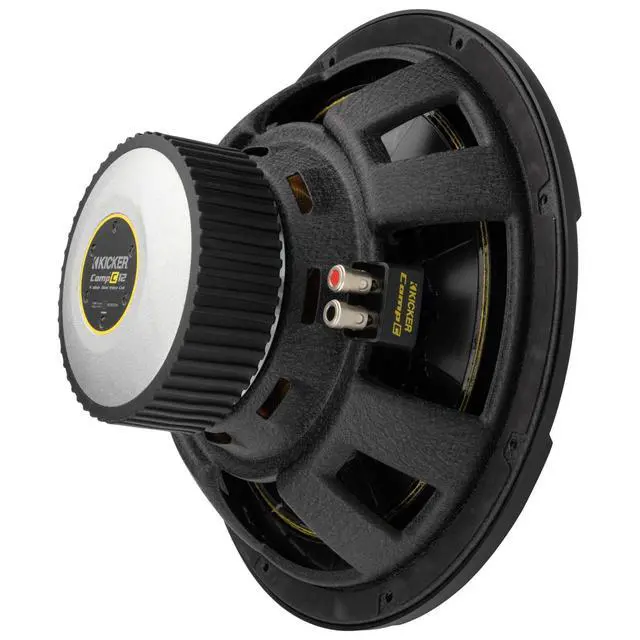 Alt view image 6 of 7 - 50CWCD124 CompC 12" Subwoofer, Dual 4-Ohm | Deep punchy bass on a budget, durable cone build, easy wiring options, great first upgrade, 12 inch size
