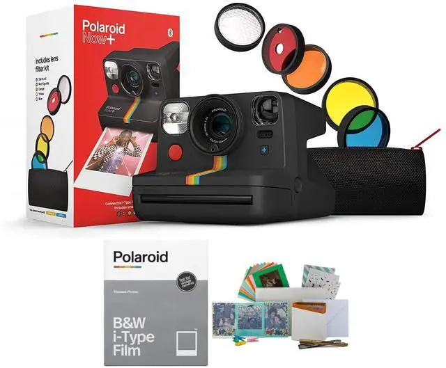 Main image of Now+ Instant Film Camera Bundle | Storage Box, (3 items)