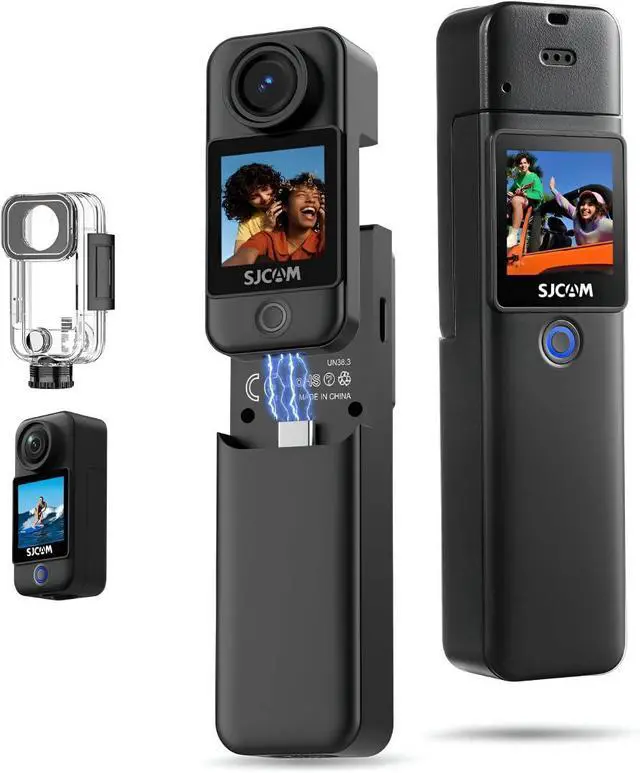 Main image of C300 Action Camera 4K 30FPS 6-Axis Gyro Stabilization 30M Waterproof 1.3 Touch Screen 154° Wide Angle 8X Digital Zoom