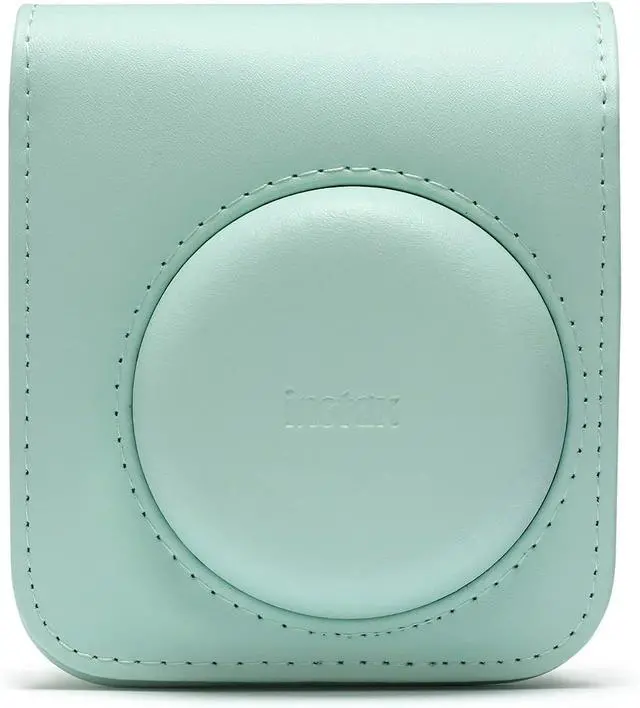 Alt view image 3 of 7 - INSTAX MINI 12 Instant Film Camera (Mint Green) Bundle, Includes: INSTAX Mini Film (20 Exposures), INSTAX Mini 12 Case and More (5 Items)