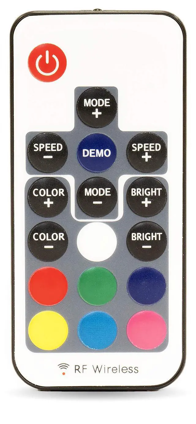 Alt view image 7 of 7 - BWT8LED 600W Peak (300W RMS) 8" White Marine Tower Speakers | With Multi-Color LED Lighting and Remote for Boats/ATV/UTV/Motorcycles/SxS/Golf Cart