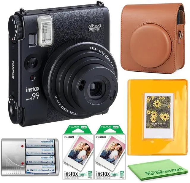 Main image of INSTAX Mini 99 Instant Camera 40-Sheet Case Bundle | For Parties, Events & Instant Photos | Includes Photo Album