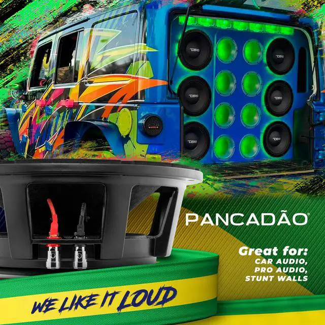 Alt view image 2 of 7 - PRO Brazilian MID BASS Loudspeaker-Powerful Car Audio Midrange with Bass Response