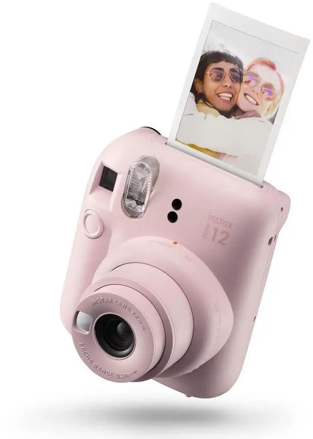 Alt view image 2 of 7 - Fujifilm Mini 12 Instant Camera with 40 Shot Film Pack - Blossom Pink