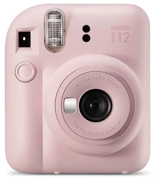 Alt view image 3 of 7 - Fujifilm Mini 12 Instant Camera with 40 Shot Film Pack - Blossom Pink